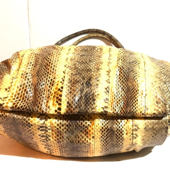 Beirn neutrals snakeskin  shoulder handbag - Picture 3 of 6